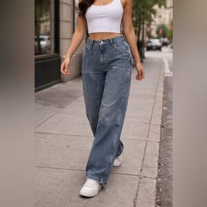 Agolde Rami Carpenter Double Knee Utility Jeans